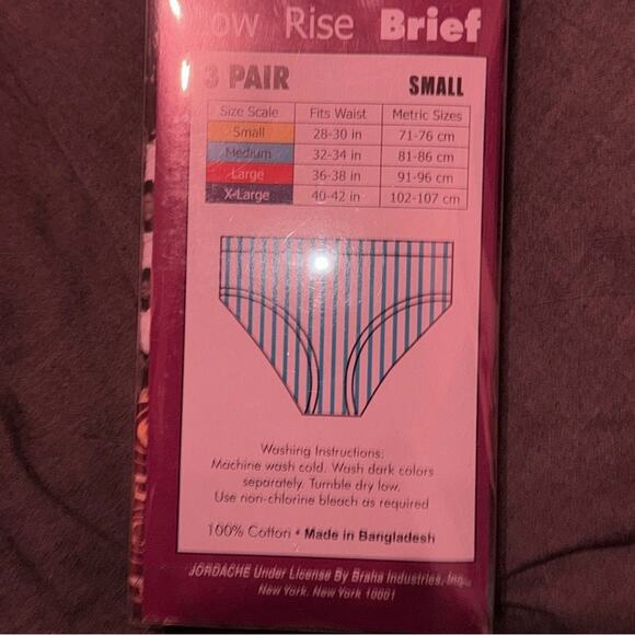 Vintage Jordache Low Rise Brief - Unopened 3 Pack - Picture 5 of 8